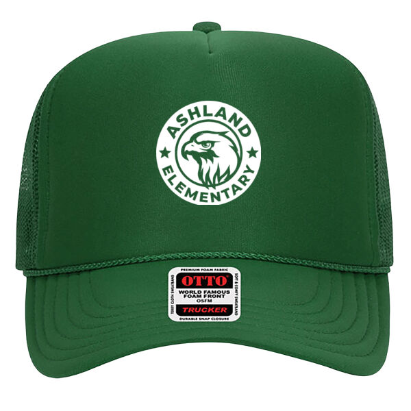 Ashland - OTTO CAP® Camouflage 5 Panel High Crown Mesh Back Trucker Hat Thumbnail