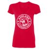 SoftStyle® Ladies' 4.5 oz. Junior Fit V-Neck T-Shirt Thumbnail